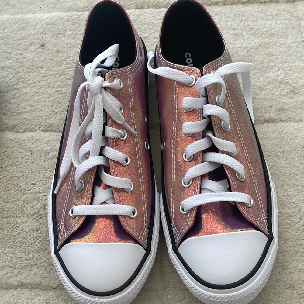Converse sneakers multi colour shiny iridescent
